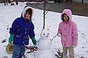 Adria, Jane and the Snow Kitty